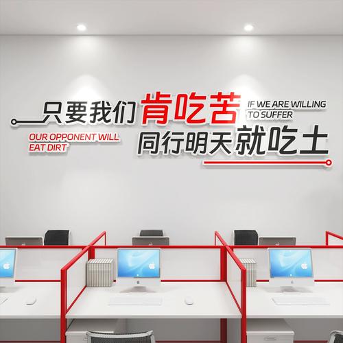 打造企業(yè)形象墻 辦公室進(jìn)門氛圍布置與勵(lì)志標(biāo)語設(shè)計(jì)