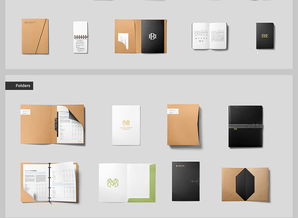 百款企業(yè)形象品牌設(shè)計(jì)元素VI樣機(jī)模板 一站式PSD素材資源指南